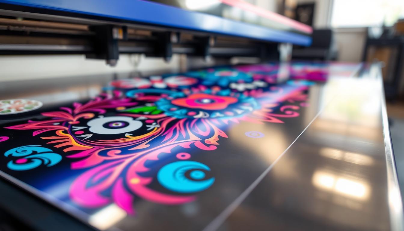 How can UV digital printing be used to create artistic prints on iron?