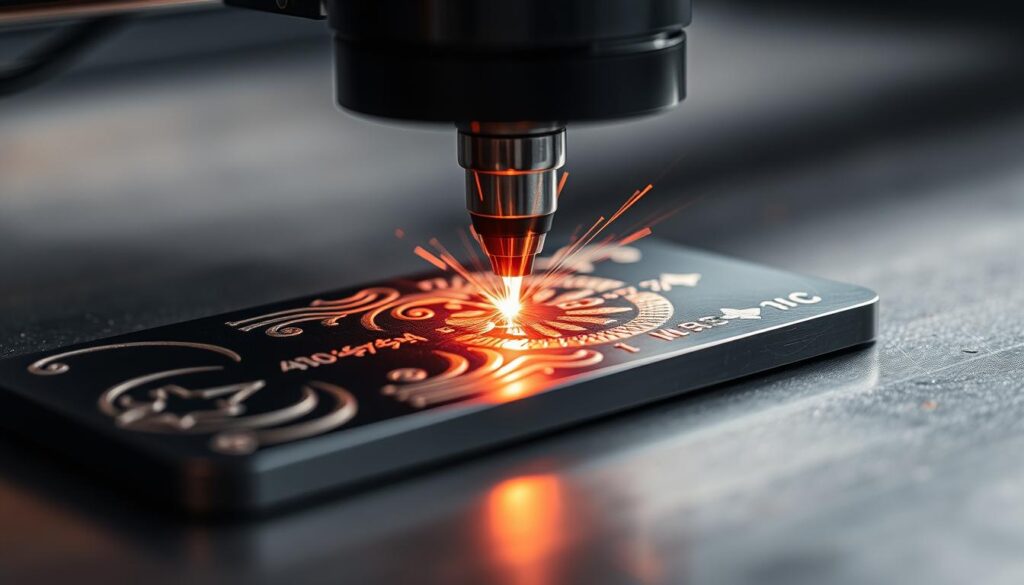 Iron Laser Engraving