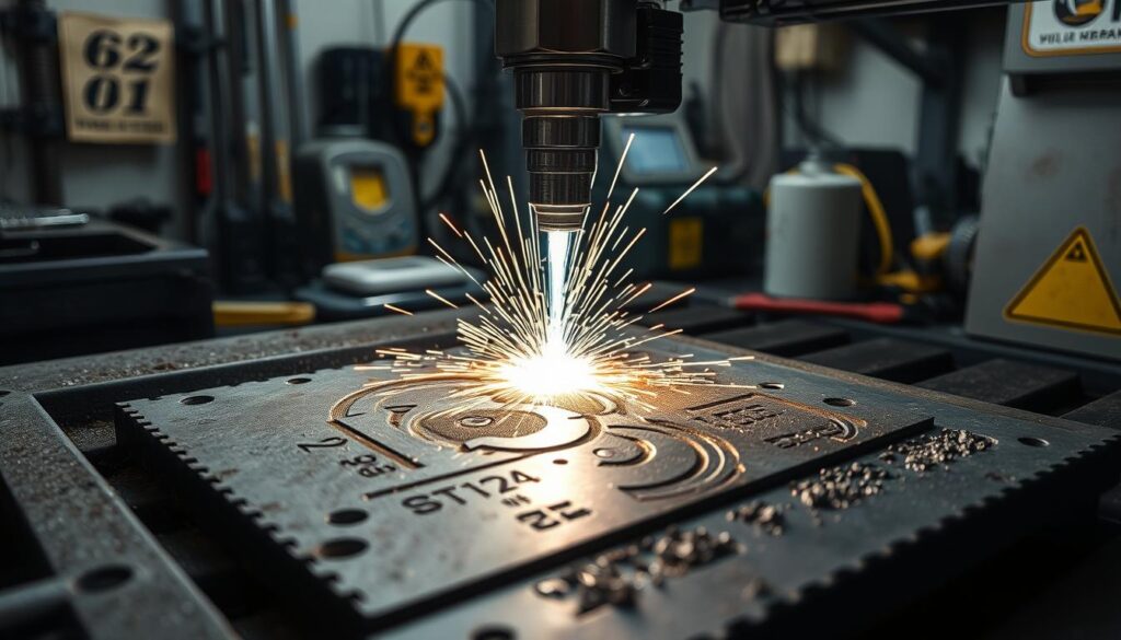 Laser Engraving on Iron